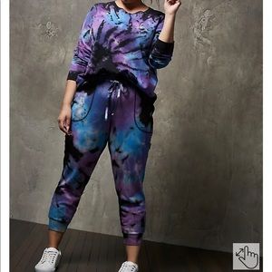 Torrid Tie Dye Jogger Set